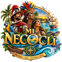 Logotipo circular de Mi Necocli